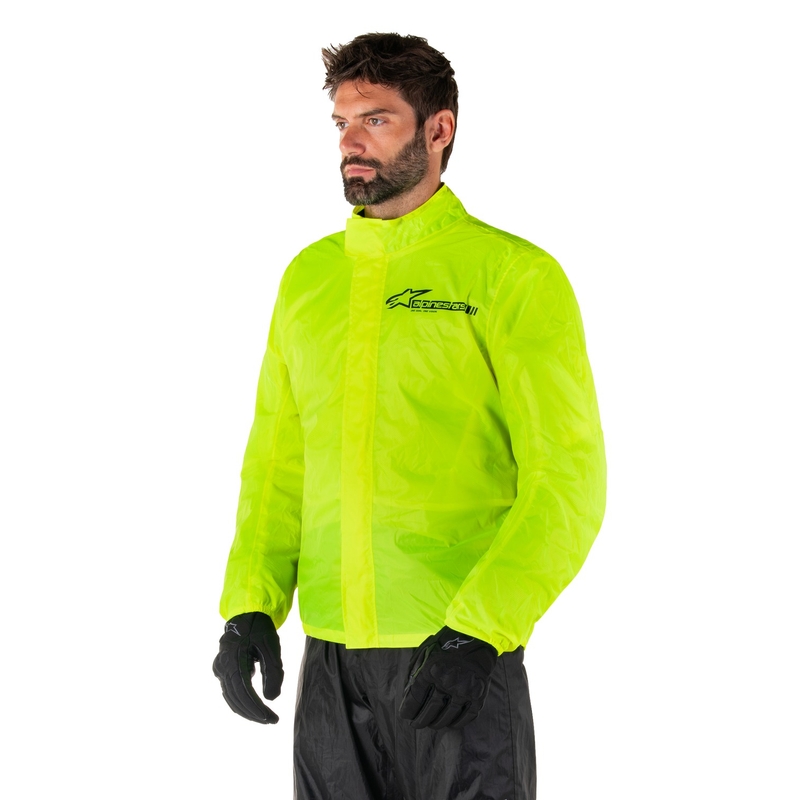 Vodootporna jakna Alpinestars Hurricane Rain 2 fluo žuta