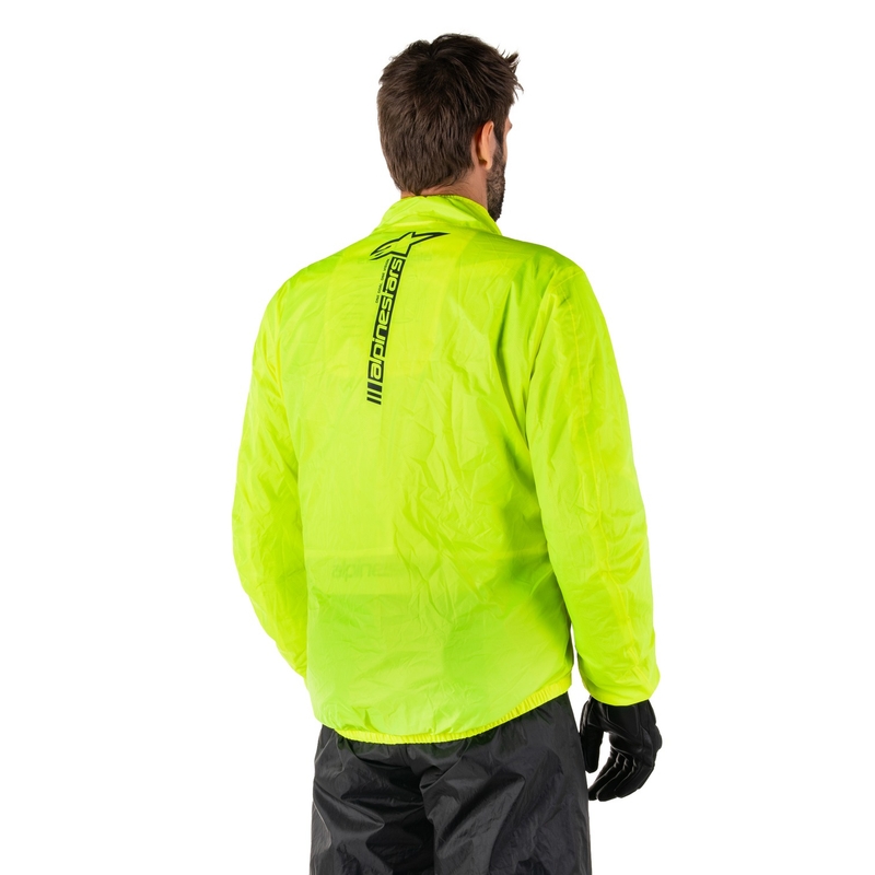 Vodootporna jakna Alpinestars Hurricane Rain 2 fluo žuta