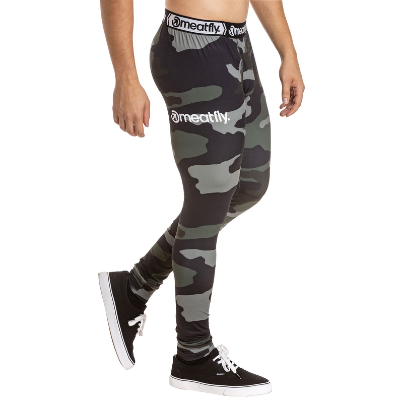 Termo rublje Meatfly Sloan camo maslinasto zelena