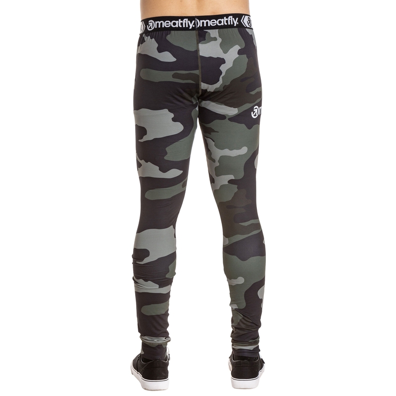 Termo rublje Meatfly Sloan camo maslinasto zelena