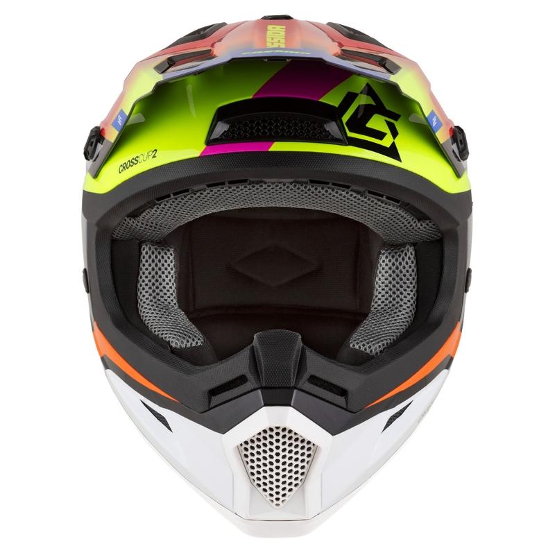 Motocross motociklistička kaciga Cassida Cross Cup 2 Napa pearl multicolor