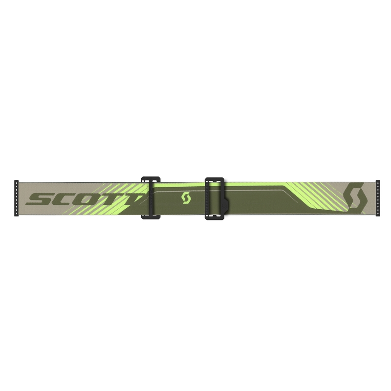 SCOTT Prospect 2.0 AMP motocross naočale kaki-fluo žute s ružičastim pleksiglasom