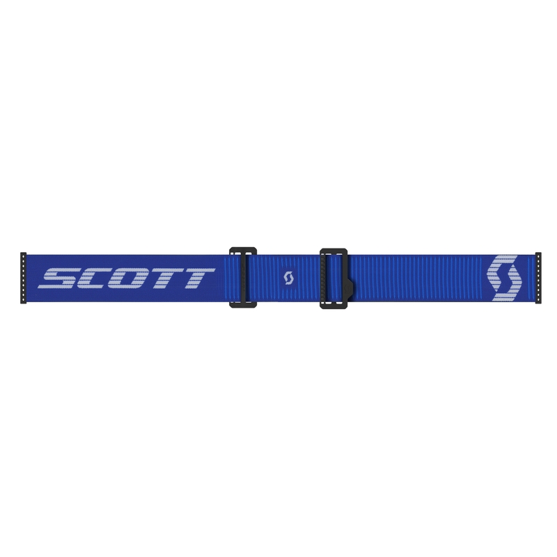 SCOTT Prospect 2.0 motocross naočale plavo-bijele s plavim ogledalnim staklom