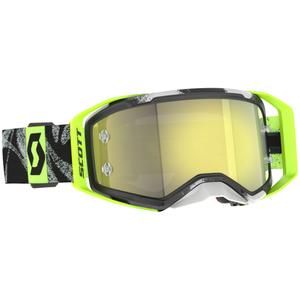 SCOTT Prospect 2.0 motocross naočale crno-fluo žute sa žutim zrcalnim staklom