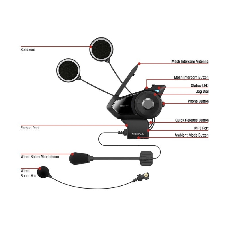 Set od 2 Bluetooth interkoma SENA 30K