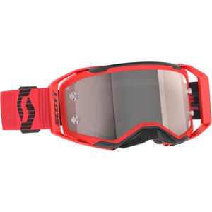 SCOTT Prospect 2.0 motocross naočale crveno-crne sa srebrnim pleksiglasom