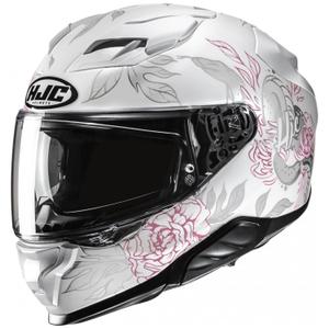 Motociklistička kaciga za cijelo lice HJC F71 Eliz MC8 bijelo-siva