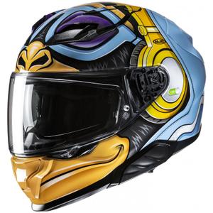 HJC F71 Monkey DJ MC23 full face motociklistička kaciga plavo-žuta