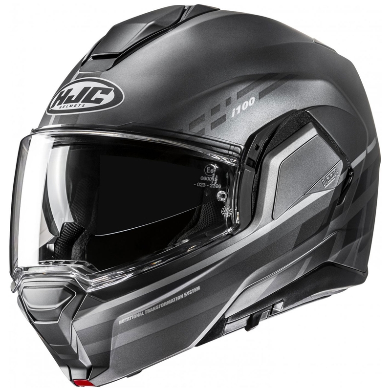 HJC i100 Sysma MC5SF preklopna motociklistička kaciga siva