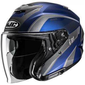 Otvorena motociklistička kaciga HJC i31 Reno MC2 sivo-plava