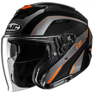 Otvorena motociklistička kaciga HJC i31 Reno MC7 crno-siva