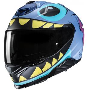 Integralna motociklistička kaciga HJC i71Stitch Disney MC2SF plavo-ljubičasta