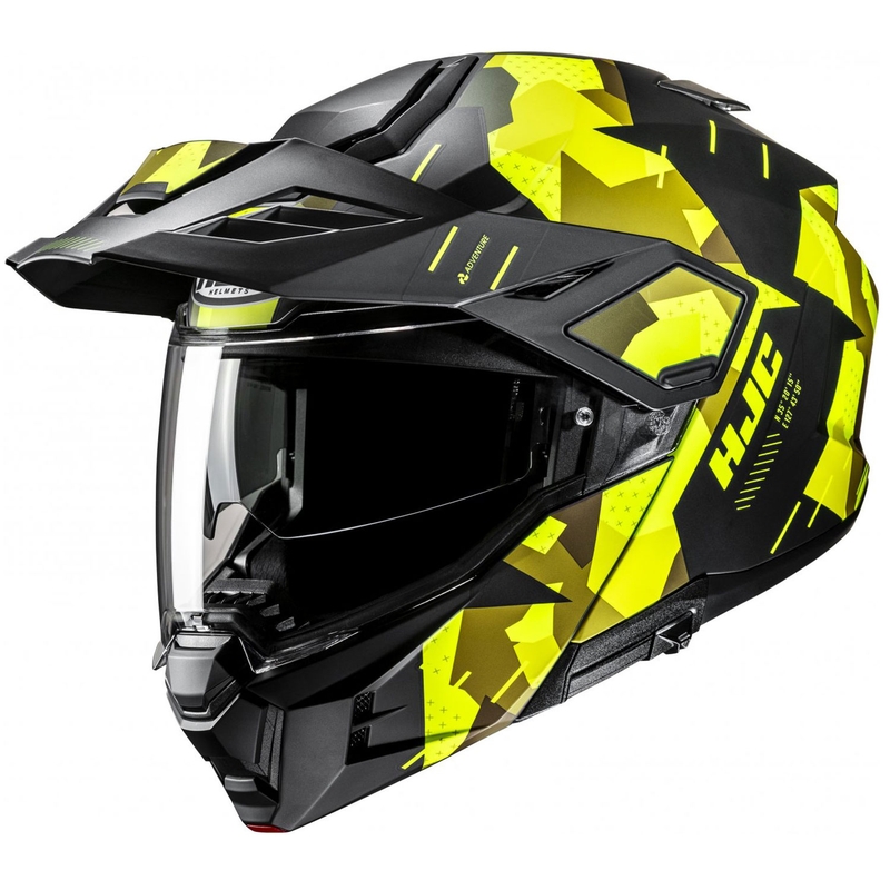 Preklopna motociklistička kaciga HJC i80 Roki MC3HSF fluo žuto-crna