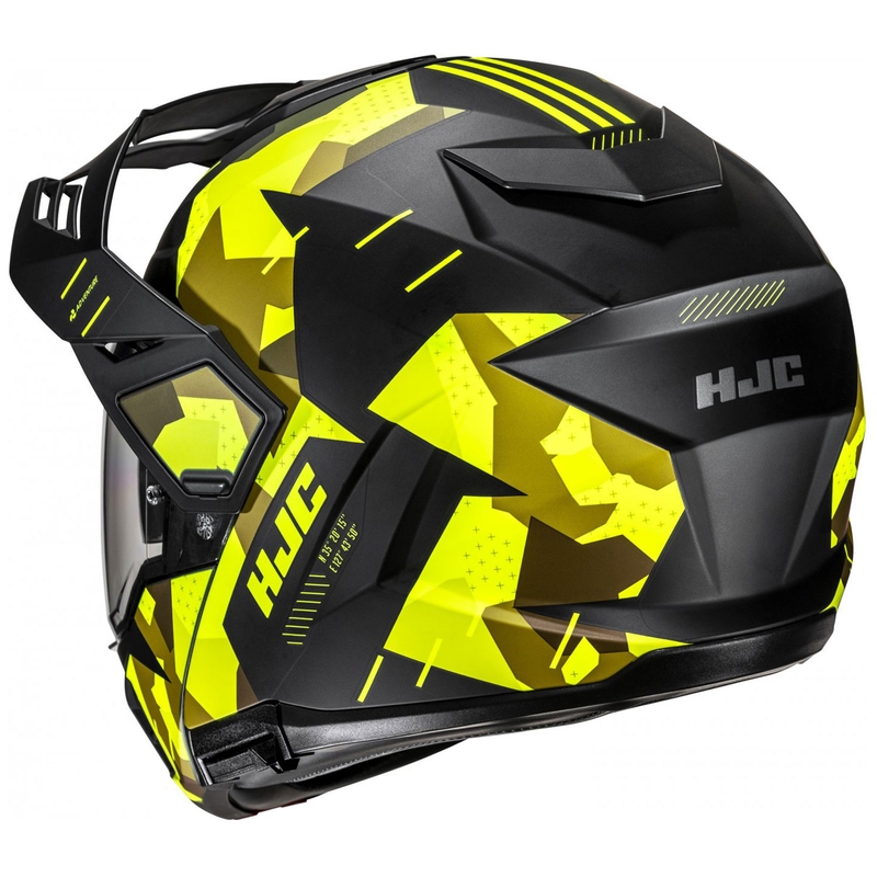 Preklopna motociklistička kaciga HJC i80 Roki MC3HSF fluo žuto-crna