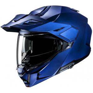 Motociklistička kaciga na preklop HJC i80 Solid Semi Flat metalik plava