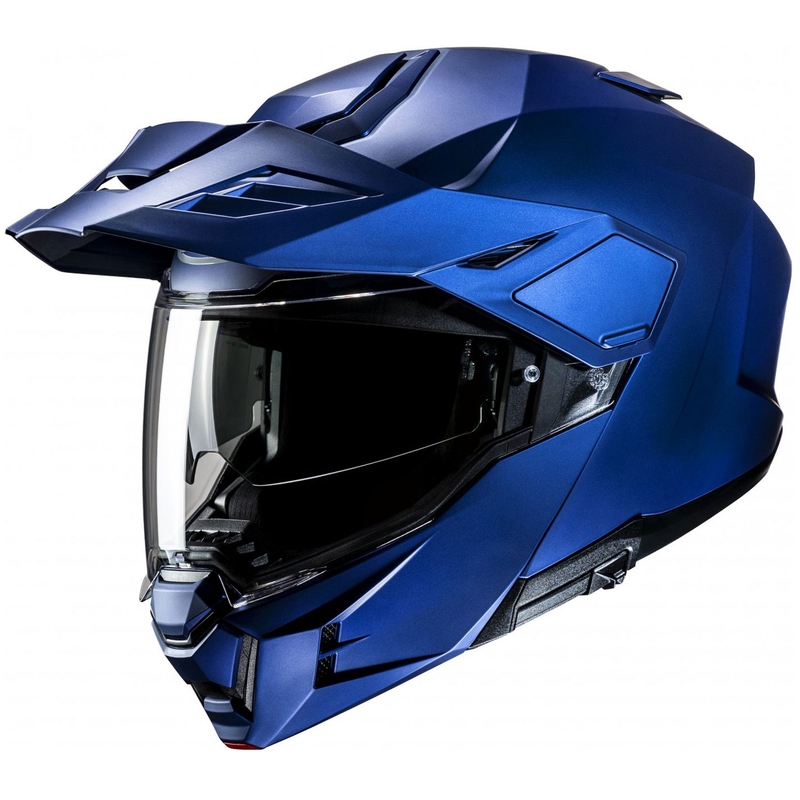 HJC i80 Solid Semi Flat preklopna motociklistička kaciga metalik plave boje