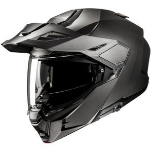 Motociklistička kaciga na preklop HJC i80 Solid Semi Flat titanium