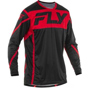 Motocross dres FLY Racing Lite crno-crveni