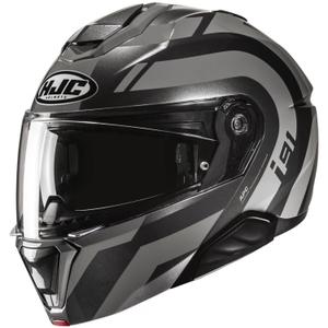 Motociklistička kaciga na preklop HJC i91 Arven MC5 sivo-crna