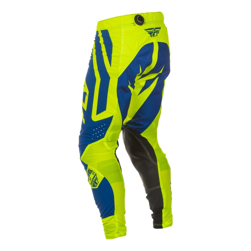 Motocross hlače FLY Racing Lite Lancer plavo-fluo žute