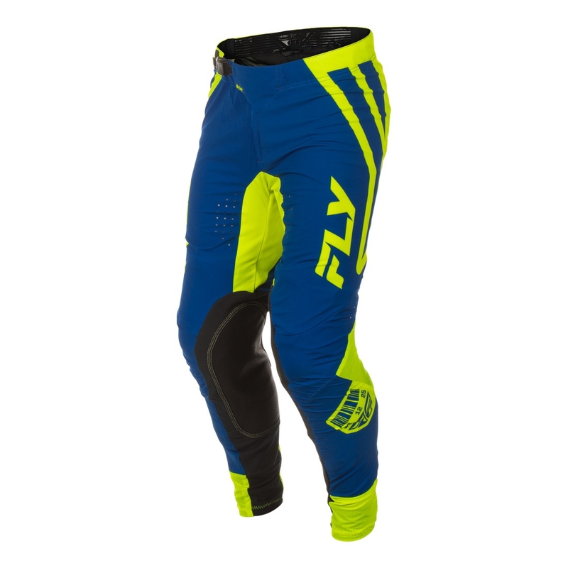 Motocross hlače FLY Racing Lite Lancer plavo-fluo žute