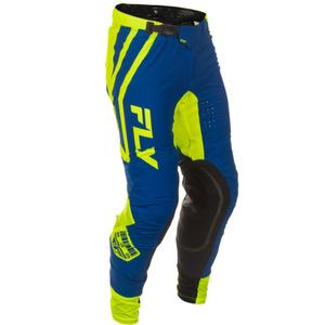Motocross hlače FLY Racing Lite Lancer plavo-fluo žute
