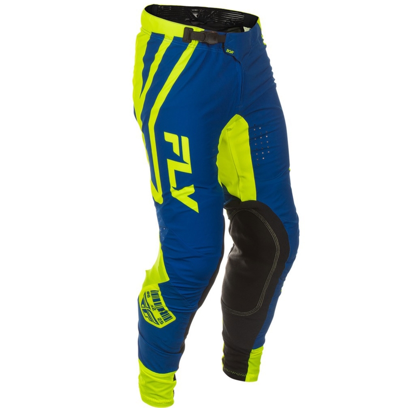 Motocross hlače FLY Racing Lite Lancer plavo-fluo žute