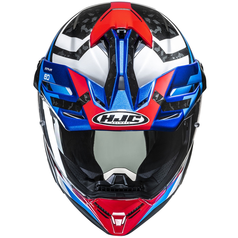 Enduro motociklistička kaciga HJC RPHA 60 Dakar MC21 plavo-crno-bijela