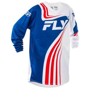 FLY Racing F-16 crveno-bijelo-plavi dječji motocross dres