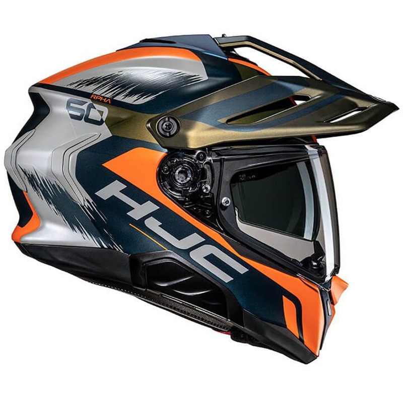 Enduro motociklistička kaciga HJC RPHA 60 Quid MC47SF plavo-sivo-narančasta
