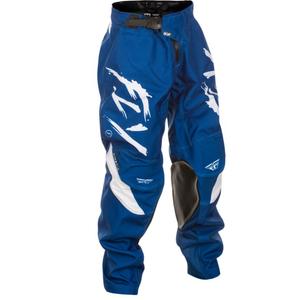Dječje motocross hlače FLY Racing Kinetic Stoke plavo-bijele