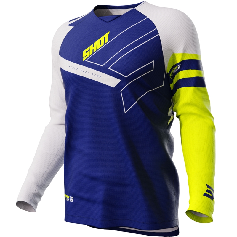 Dětský motokrosový dres Shot Rush modrý rasprodaja