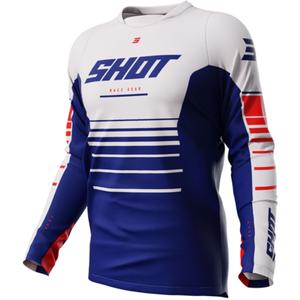 Motokrosový dres Shot Devo Peak modrý rasprodaja