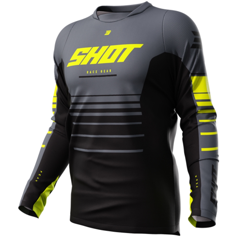 Motokros dres Shot Devo Peak fluo žuti rasprodaja
