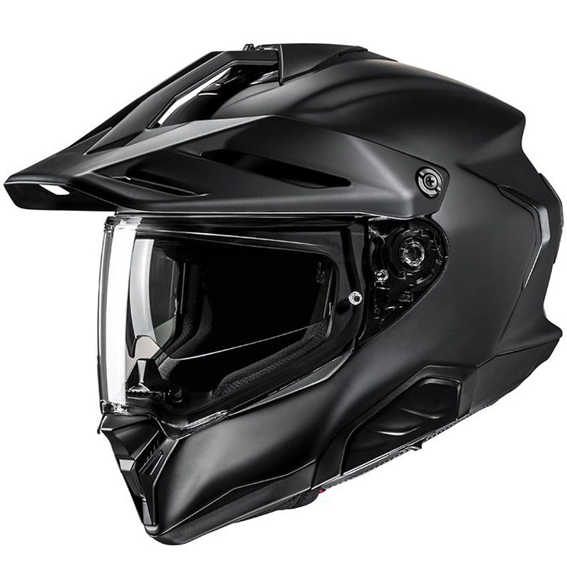 Enduro motociklistička kaciga HJC RPHA 60 Jednobojna crna mat