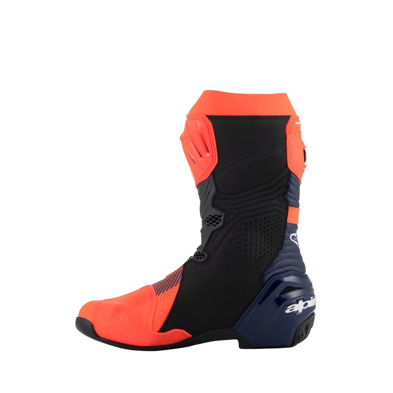 Motorističke čizme Alpinestars Supertech R Vented Limited Edition MM93 Marc Marquez Fluo crveno-plavo-crne