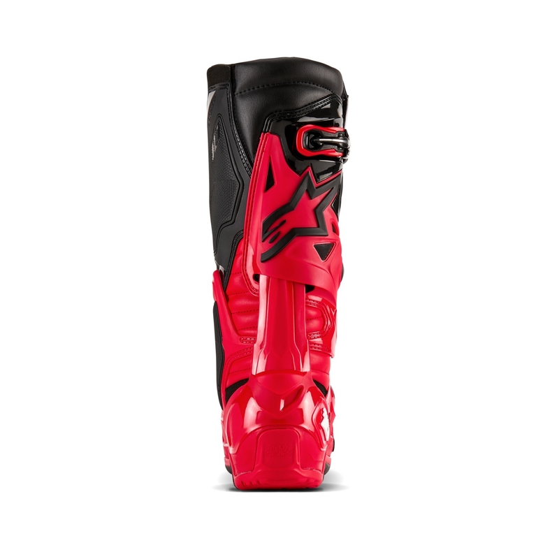 Motorističke čizme Alpinestars Tech 10 Enduro crveno-crno-bijele