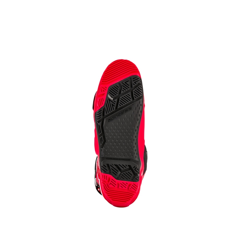 Motorističke čizme Alpinestars Tech 10 Enduro crveno-crno-bijele