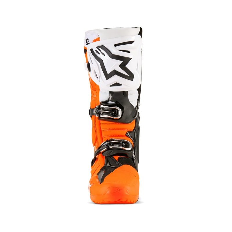 Motorističke čizme Alpinestars Tech 10 Enduro fluo narančasto-crno-bijele