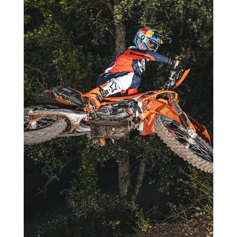 Motorističke čizme Alpinestars Tech 10 Enduro fluo narančasto-crno-bijele