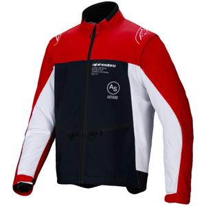 Alpinestars Lite Dura Softshell jakna crno-crveno-bijela