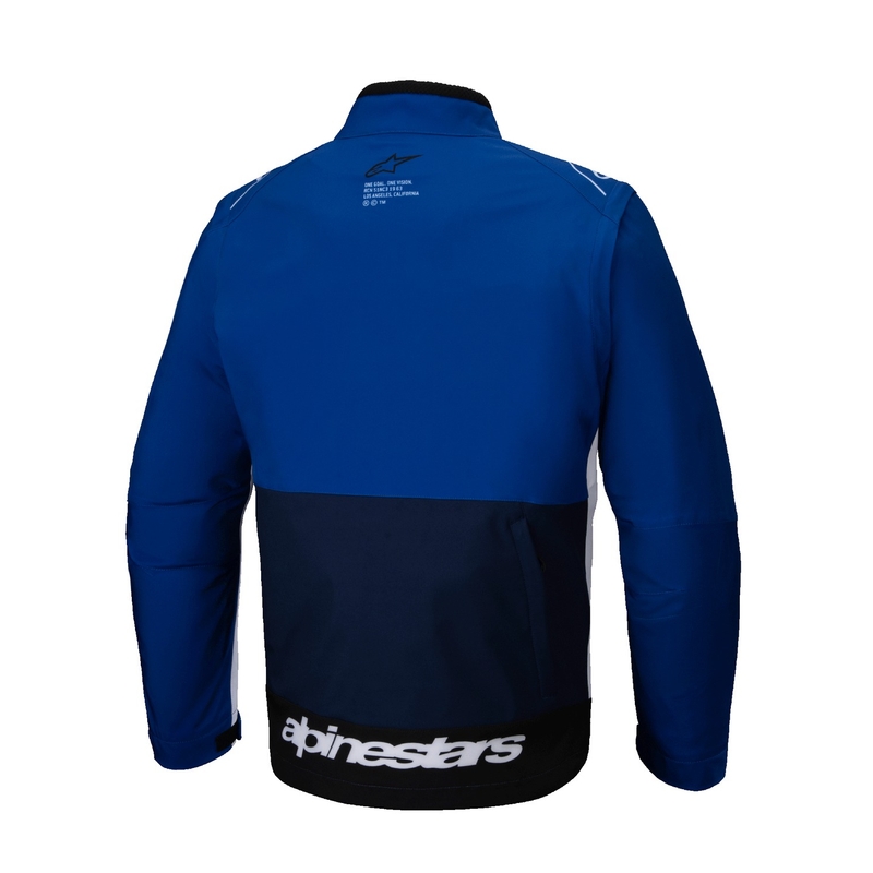 Softshell jakna Alpinestars Lite Dura Softshell plavo-bijela
