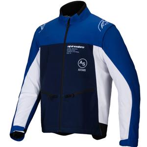 Softshell jakna Alpinestars Lite Dura Softshell plavo-bijela