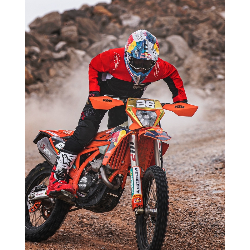 Alpinestars PRO-Dura jakna crno-crveno-bijela