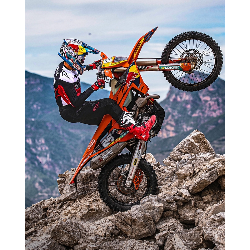 Alpinestars PRO-Dura motocross dres crno-crveno-bijeli