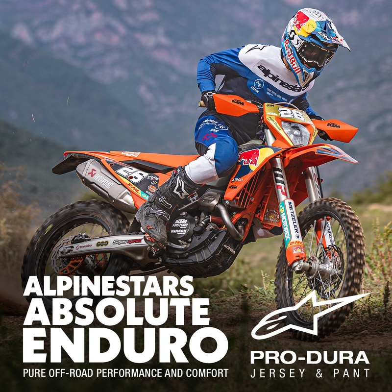 Alpinestars PRO-Dura motocross dres plavo-bijeli