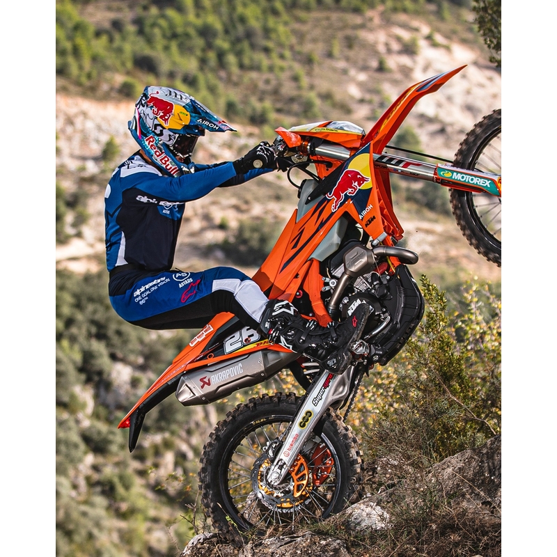 Alpinestars PRO-Dura motocross dres plavo-bijeli