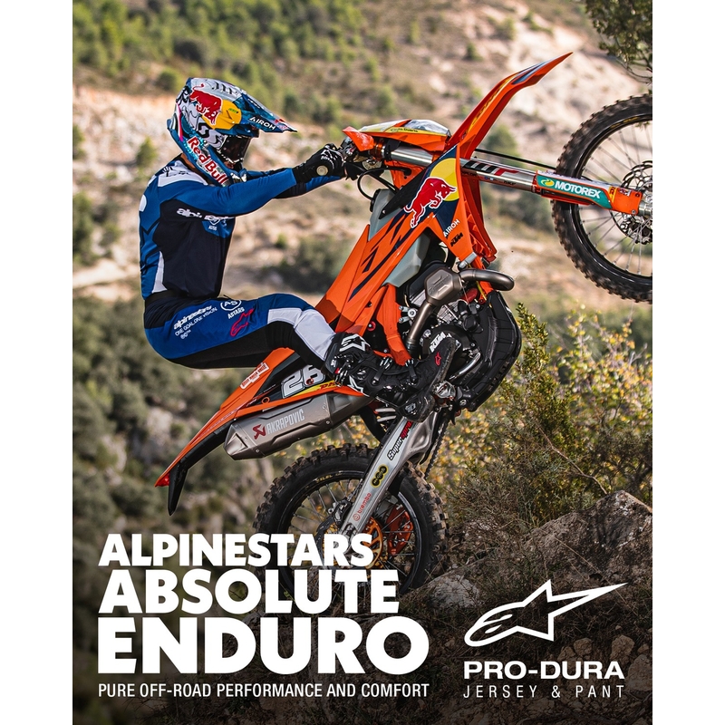 Alpinestars PRO-Dura motocross dres plavo-bijeli
