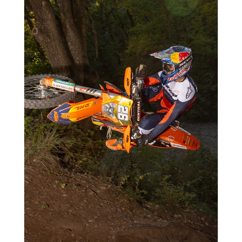 Alpinestars PRO-Dura motocross hlače plavo-narančasto-bijele