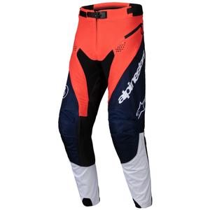 Alpinestars PRO-Dura motocross hlače plavo-narančasto-bijele